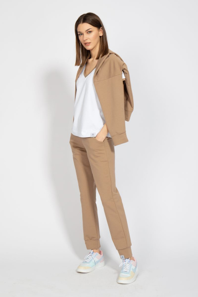 Джемпер спортивный в стиле casual из трикотажа Kivviwear 4038.18 - фото 11