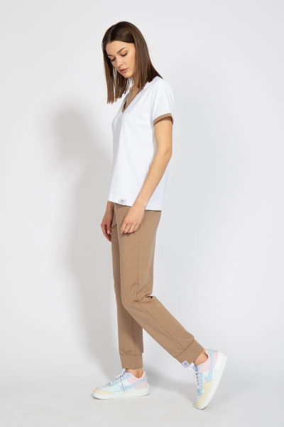 Джемпер спортивный в стиле casual из трикотажа Kivviwear 4038.18 - фото 7