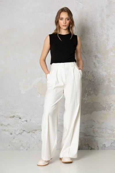 Брюки, жакет Rivoli 8015+5107 молоко - фото 5