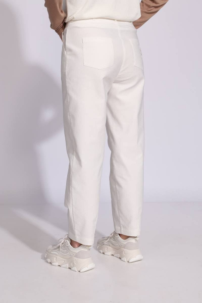 Брюки TAiER 1055 молочный - фото 4