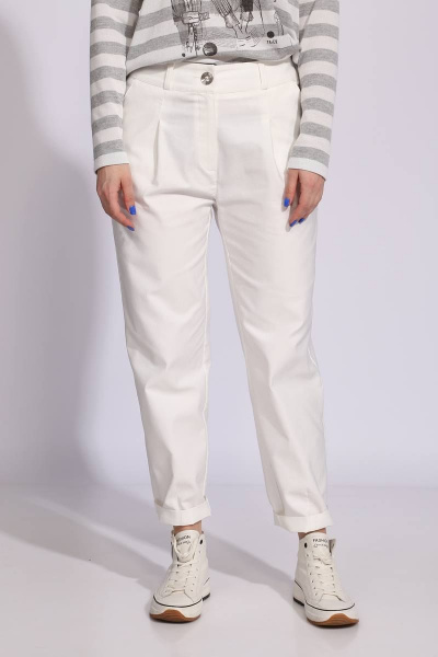 Брюки TAiER 1055 молочный - фото 1