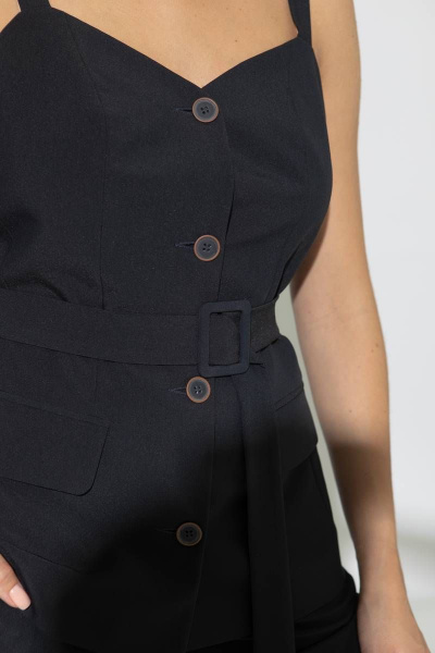 Деловой жилет из текстиля с классическим кроем Femme & Devur 70841 1.36F(170) - фото 5