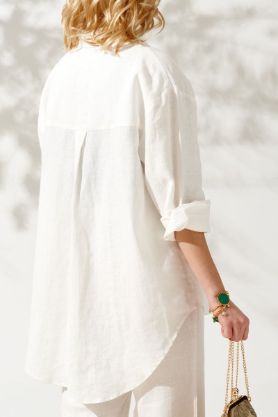 Брюки, рубашка KOKOdea 212120-1 белый - фото 9