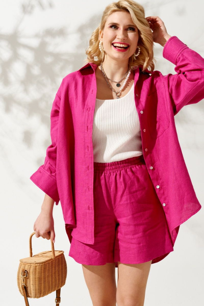 Блуза KOKOdea 212140 фуксия - фото 1