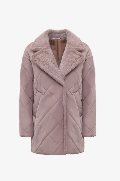 Куртка на каждый день из плащёвой ткани, демисезон Elema 4-11147-2-170 бежевый - фото 1