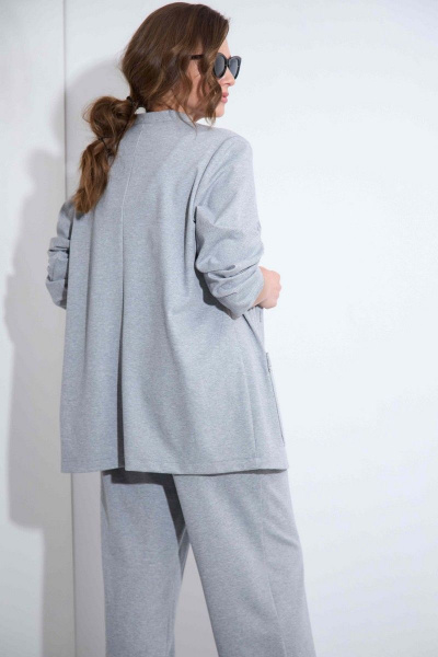 Брюки, кардиган SOVA 11177 серый - фото 4