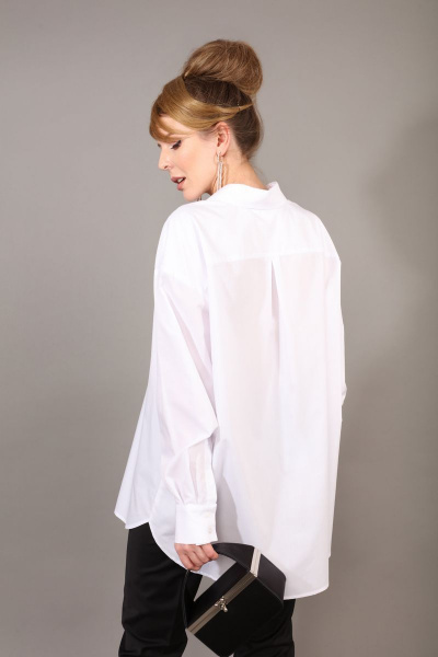 Блуза LM ВИ1605 белый - фото 7