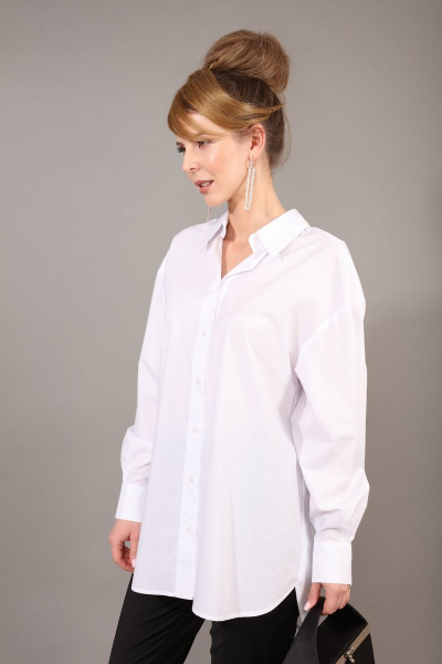 Блуза LM ВИ1605 белый - фото 3