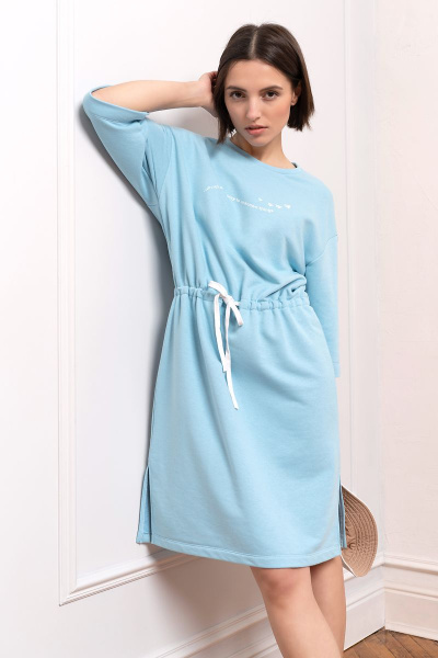 Платье LAVA 5002 голубой - фото 1