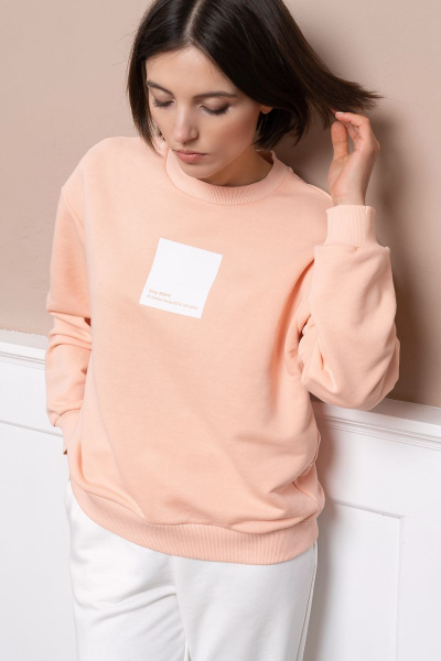 Джемпер LAVA 2001 персик - фото 1