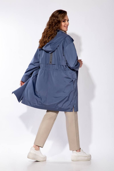 Плащ Olegran 3783 голубой - фото 2