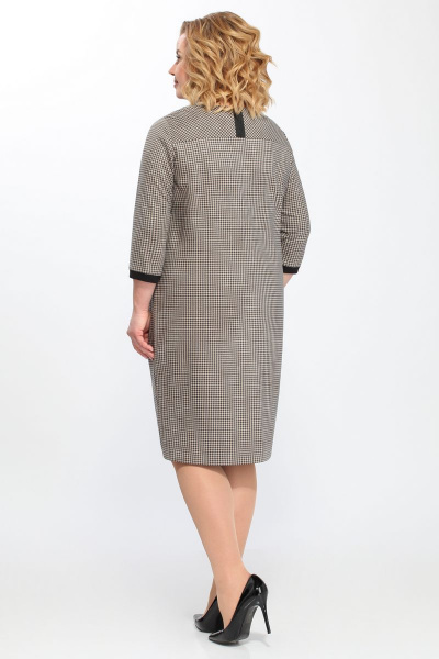 Платье прямого силуэта с ассимметричным декором из текстиля Matini 3.1234 - фото 2