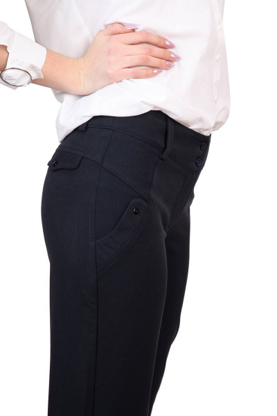 Брюки классического стиля с клапаном и кокеткой BELAN textile 1336 - фото 4