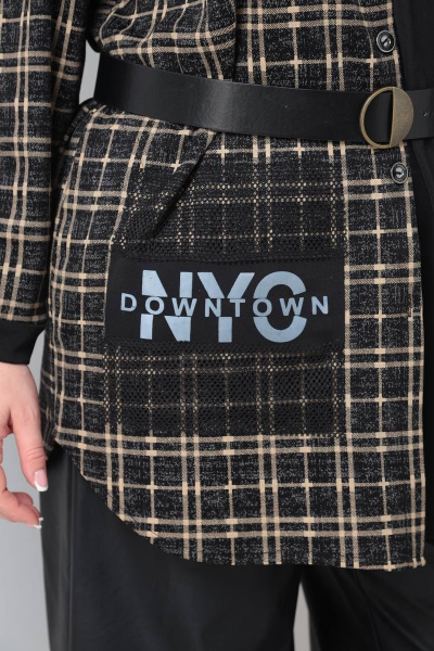 Туника Shetti 4017 клетка - фото 8