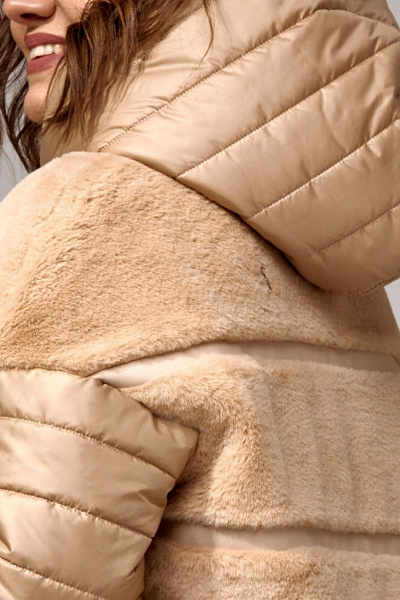 Куртка IVA 1360 бежевый - фото 9