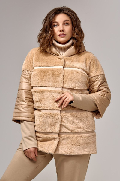 Куртка IVA 1360 бежевый - фото 1