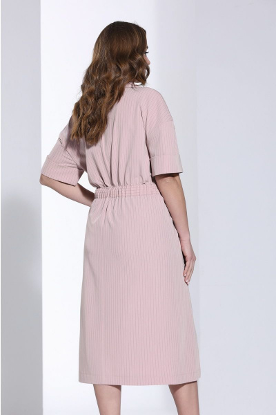 Платье деловое с воротником пиджачного типа и карманами Lissana 4476 - фото 5