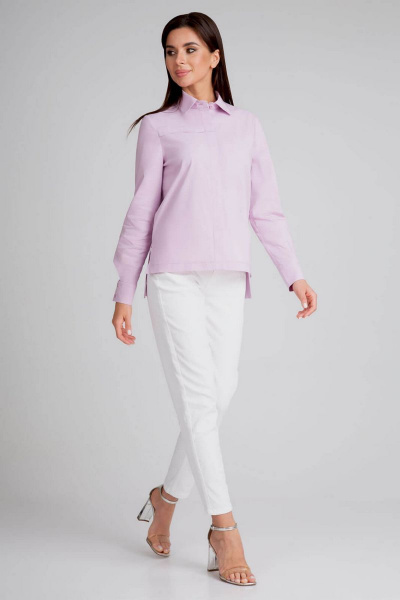 Рубашка IVARI 418 лиловый - фото 3
