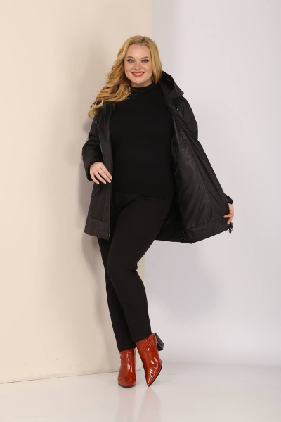 Куртка Shetti 2071 черный - фото 6