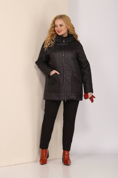 Куртка Shetti 2071 черный - фото 3