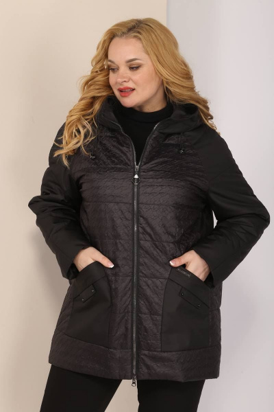 Куртка Shetti 2071 черный - фото 2