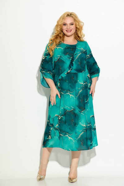 Платье Koketka i K 925 бирюза - фото 2