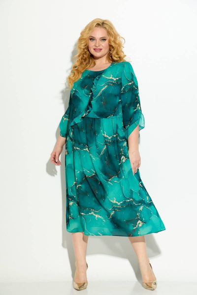 Платье Koketka i K 925 бирюза - фото 1