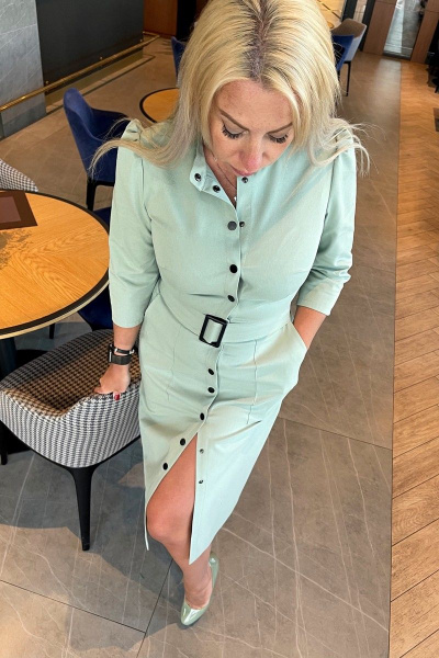 Платье Sisters Solonko Ф-86 светлая_мята - фото 3