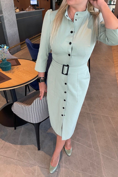 Платье Sisters Solonko Ф-86 светлая_мята - фото 2