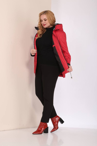 Куртка Shetti 2073 красный - фото 4