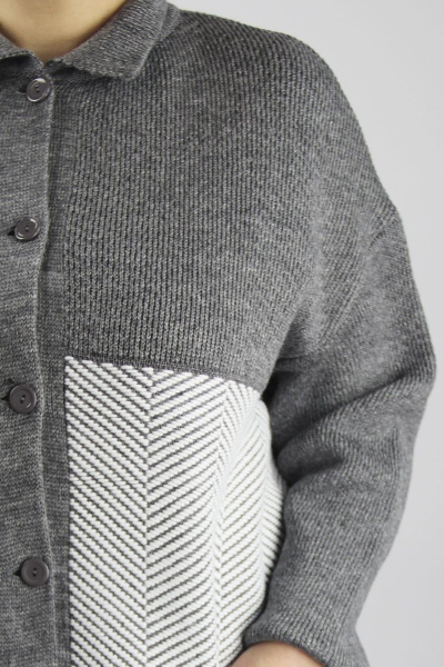 Жакет Полесье С2568-21 1С8711-Д43 158,164 маренго - фото 4