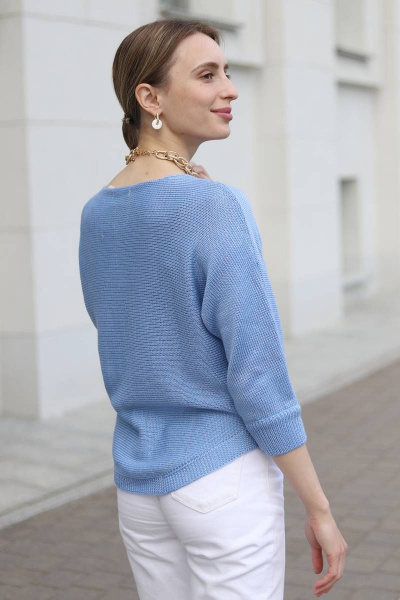 Джемпер Romgil 122АТЗ голубой - фото 3