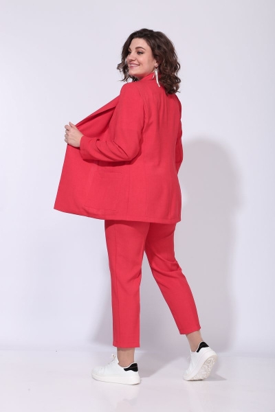 Брюки, жакет ANASTASIA MAK 603а_красный - фото 6