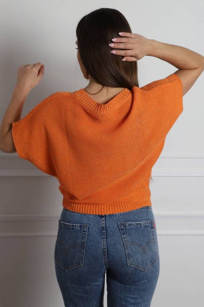 Джемпер Romgil 194АТЗ оранжевый - фото 4