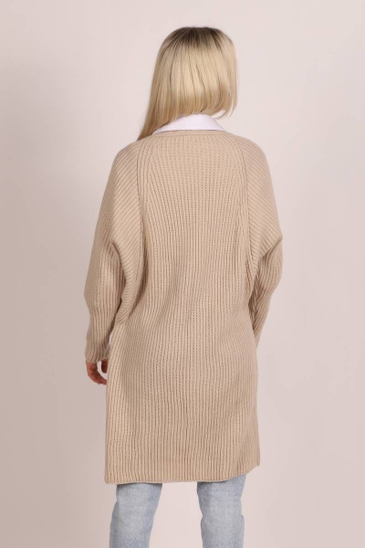 Кардиган Romgil 210ТЗ светло-бежевый - фото 4