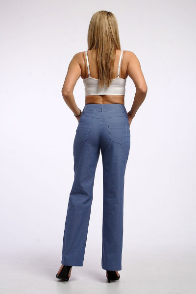 Брюки IUKONA 1207 деним - фото 4