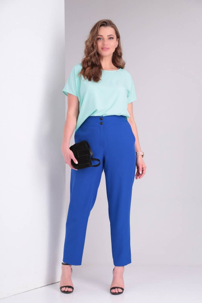 Брюки Bliss 059 василек - фото 4