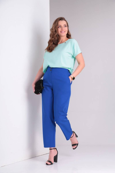 Брюки Bliss 059 василек - фото 2