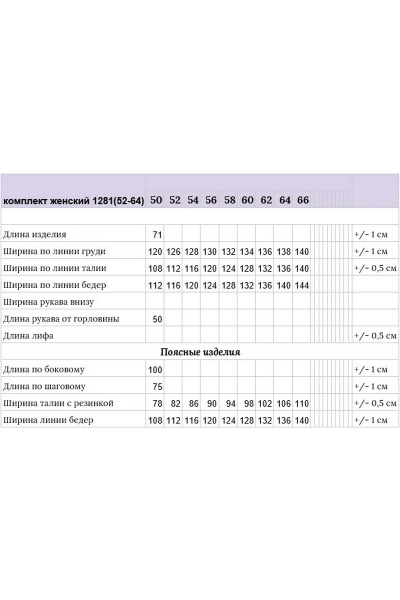 Брюки, джемпер Michel chic 1281 синий+клетка - фото 6