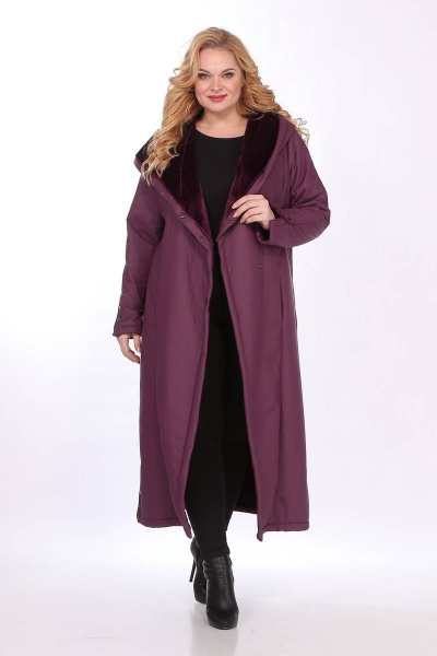 Пальто Celentano 1948.1 баклажан - фото 4