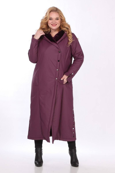 Пальто Celentano 1948.1 баклажан - фото 1