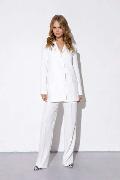 Брюки, жакет, жилет PiRS 3870 молочный - фото 8