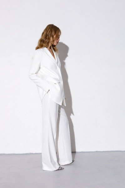 Брюки, жакет, жилет PiRS 3870 молочный - фото 5