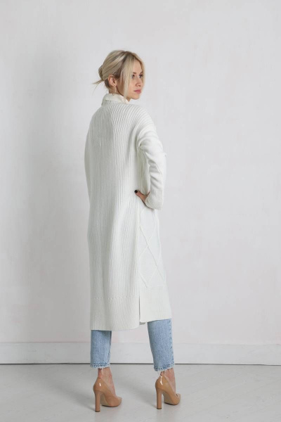 Кардиган Romgil 505ТЗ белый - фото 4