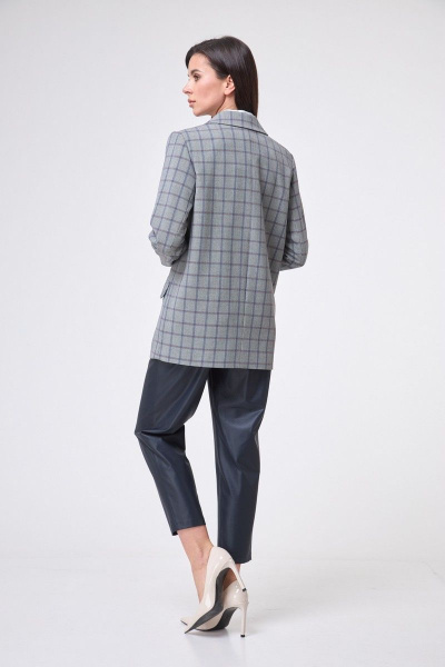 Жакет Anelli 898 клетка_красная - фото 6