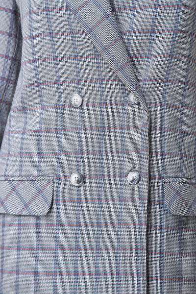 Жакет Anelli 898 клетка_красная - фото 5