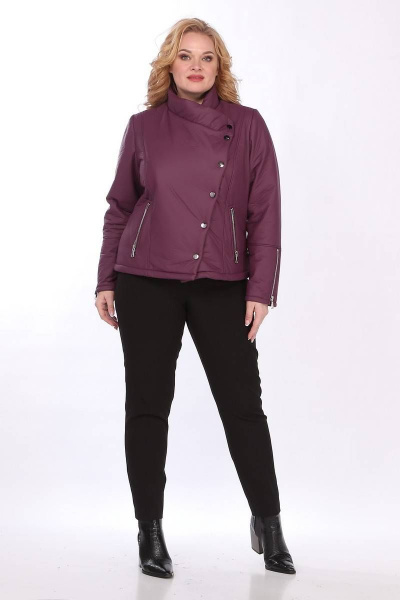 Куртка Celentano 1970.2 баклажан - фото 4