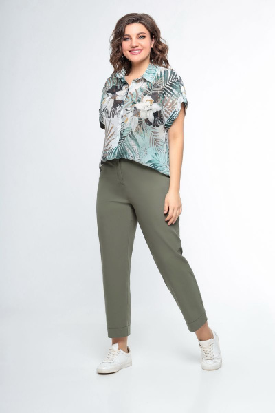 Зауженные женские брюки из стрейч-денима Swallow 475 - фото 5