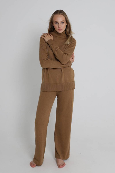 Брюки, джемпер Romgil 540ТЗ коричневый - фото 2