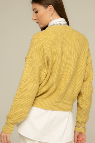 Джемпер Romgil 554ТЗ бледно-желтый - фото 3
